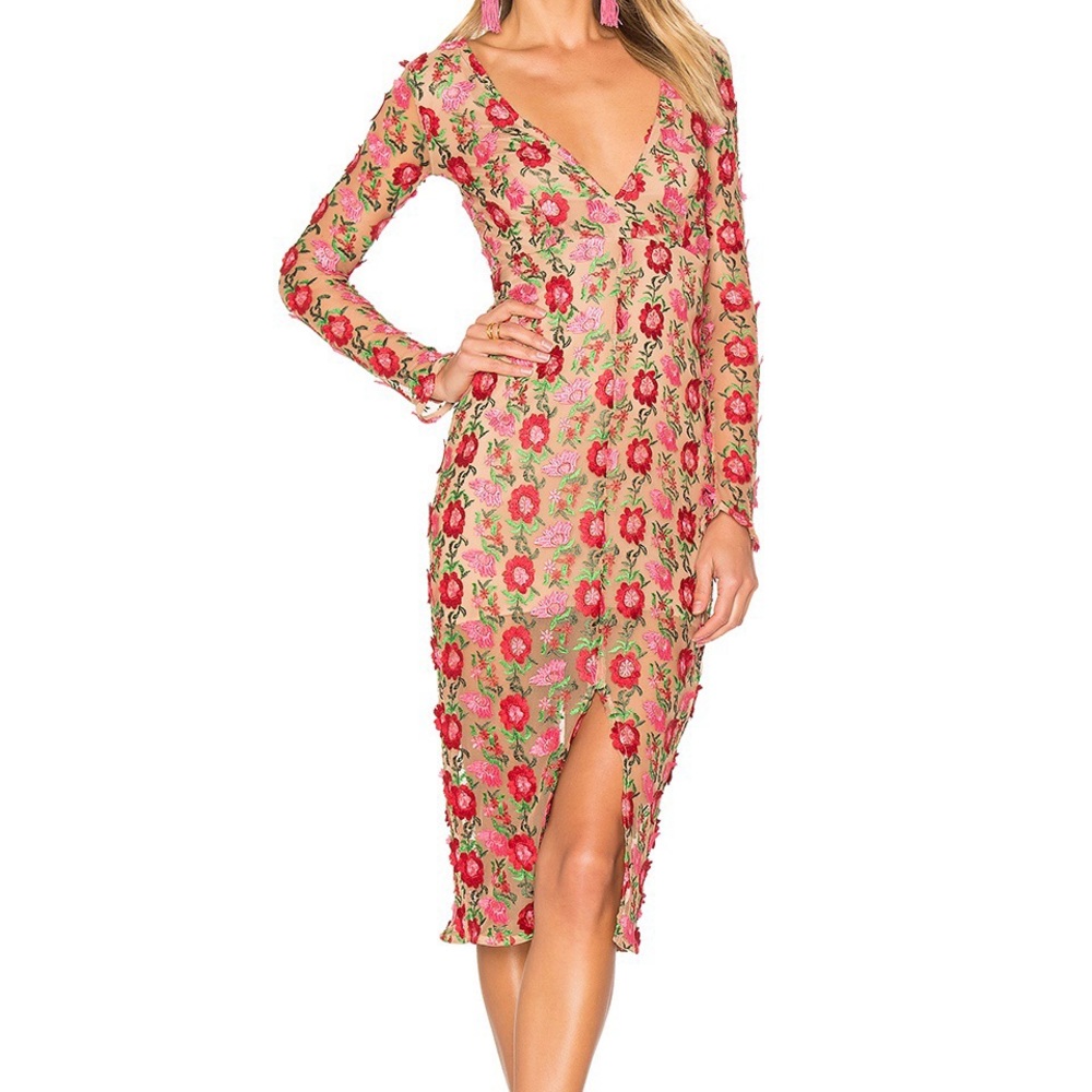 For love and lemons midi dress